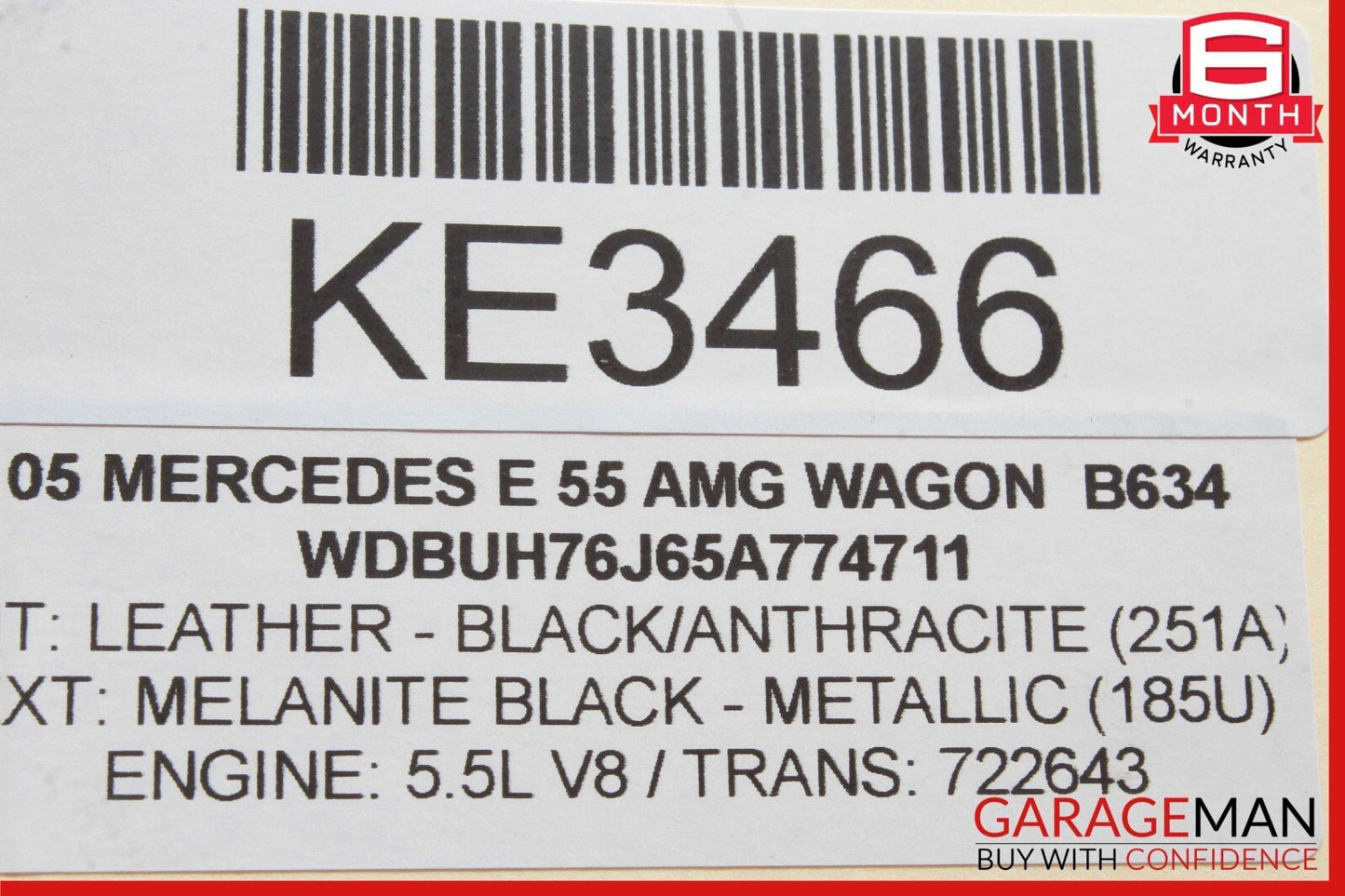 04-06 Mercedes W211 E55 CLS55 AMG Xenon HID Headlight Ballast Module Unit OEM