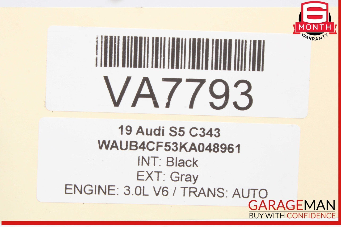 18-24 Audi S5 Front Left and Right Lumbar Seat Control Switch 4H0959777 Genuine