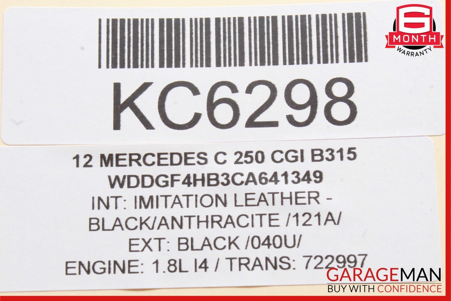 08-14 Mercedes W204 C250 Front Right Passenger Side Door Controller Module OEM