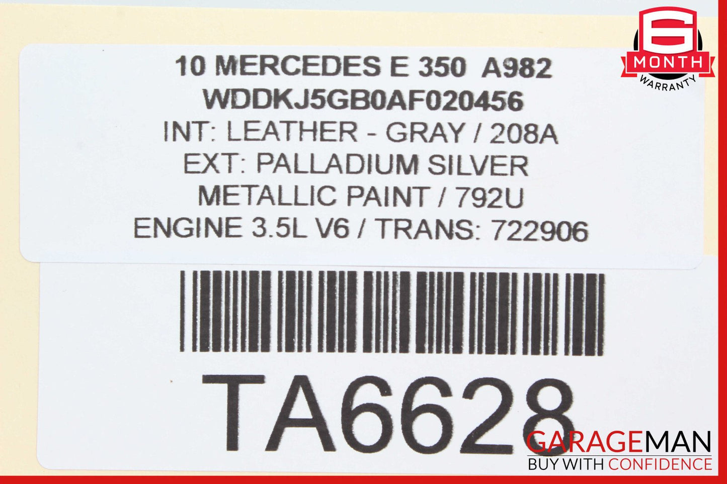 10-14 Mercedes W207 E350 C250 Coupe Shark Fin Radio Antenna OEM