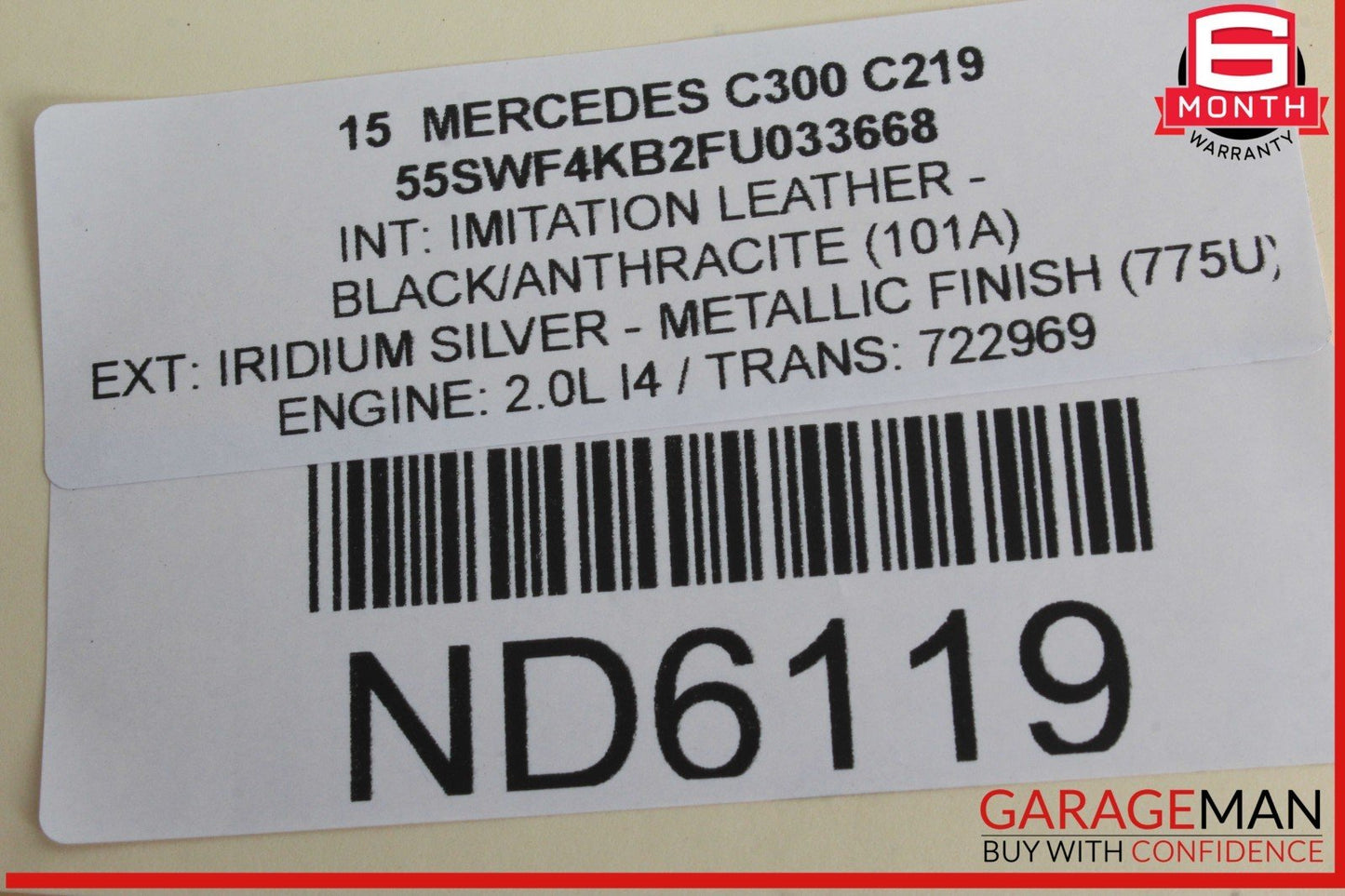 15-18 Mercedes W205 C300 C350e Navigation Radio CD Command Control Unit OEM