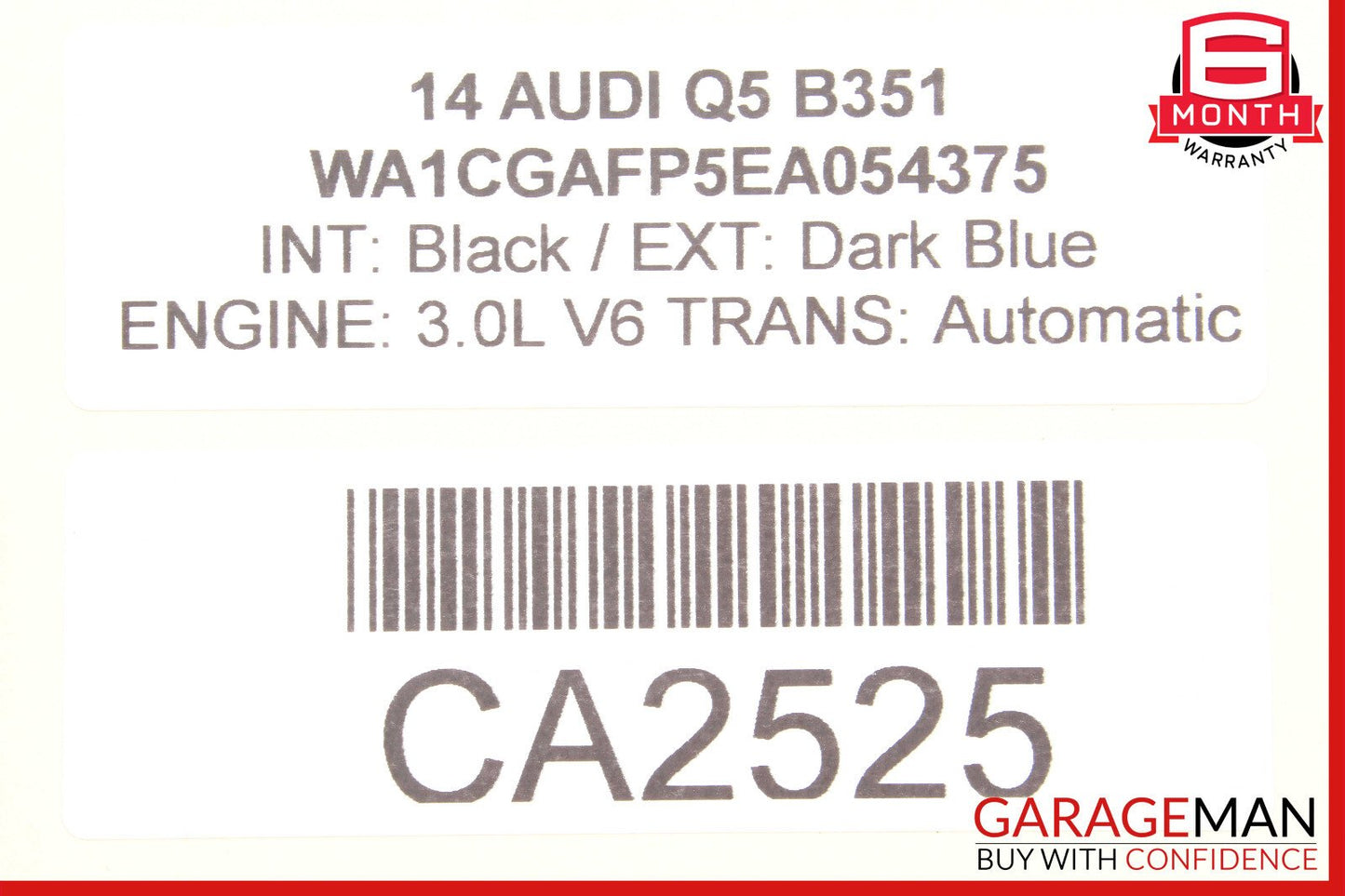 13-17 Audi Q5 Speedometer Instrument Cluster Gauge Assembly OEM