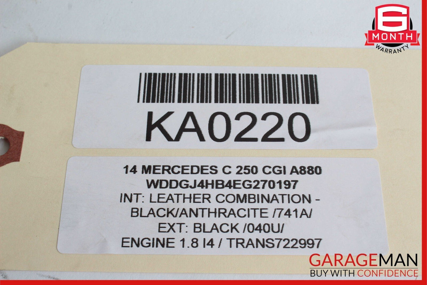 08-15 Mercedes W204 C250 C350 Power Steering Pump Reservoir Tank 0004602983