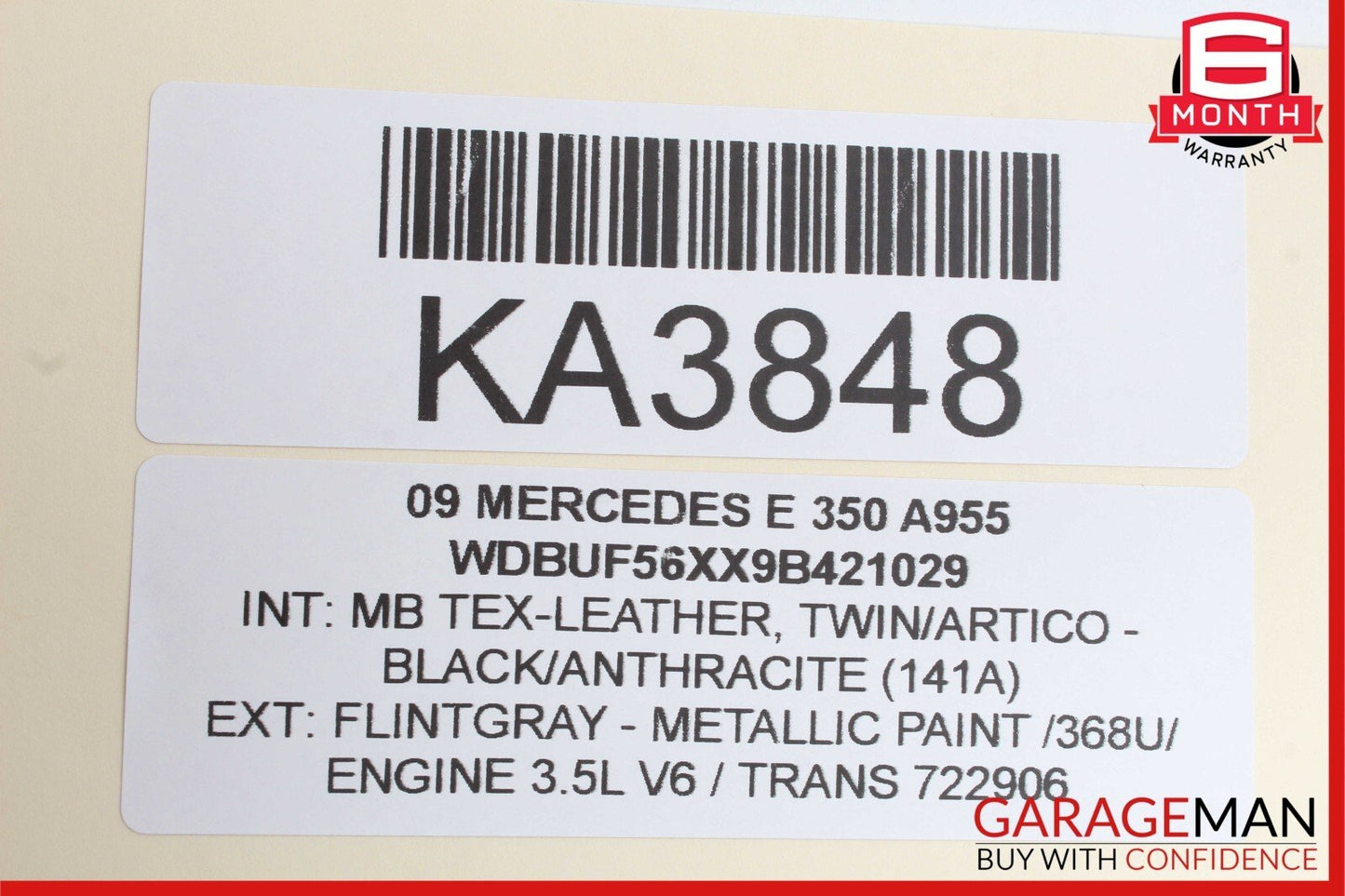 07-09 Mercedes W211 E350 E320 E63 AMG Rear Right Side Door Control Module Unit