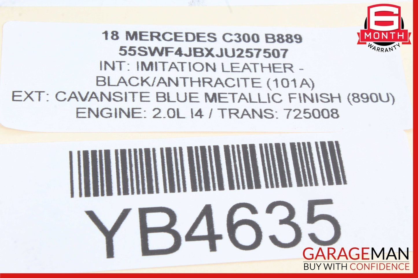 15-20 Mercedes W205 C300 C350e Rear Fuse Box Relay SAM Module Assy OEM