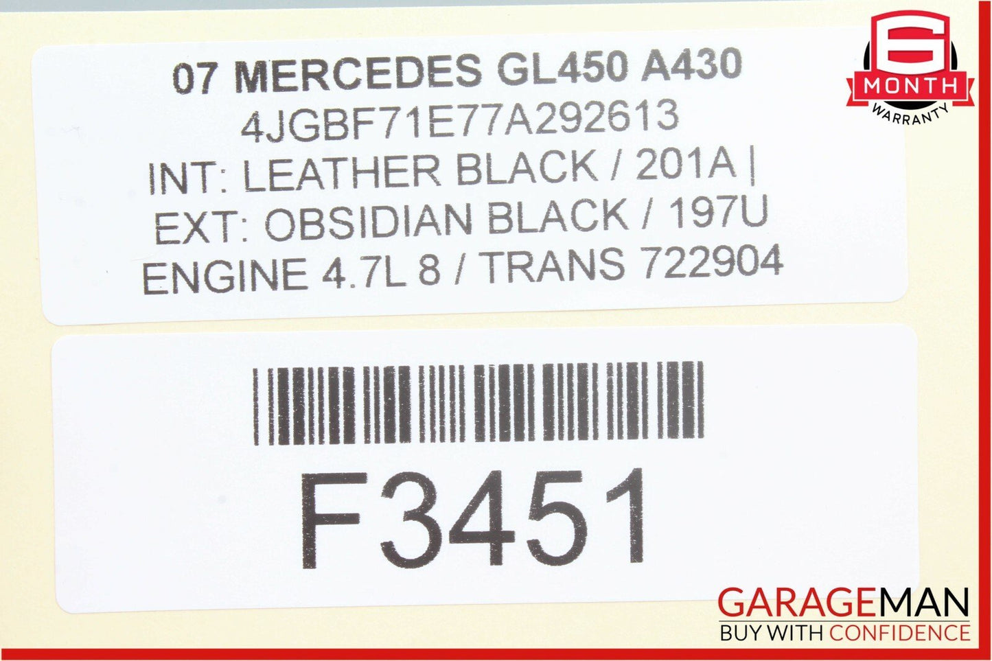 06-12 Mercedes X164 GL450 ML450 Center Console Cup Holder Trim Panel Cover Wood