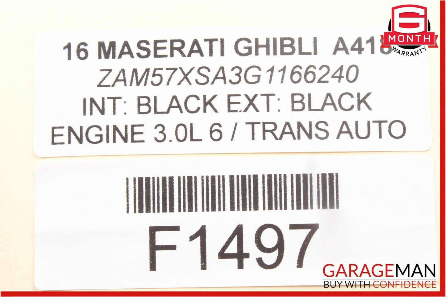 14-17 Maserati Ghibli Voltage Stabilizer Power Inverter Control Module OEM