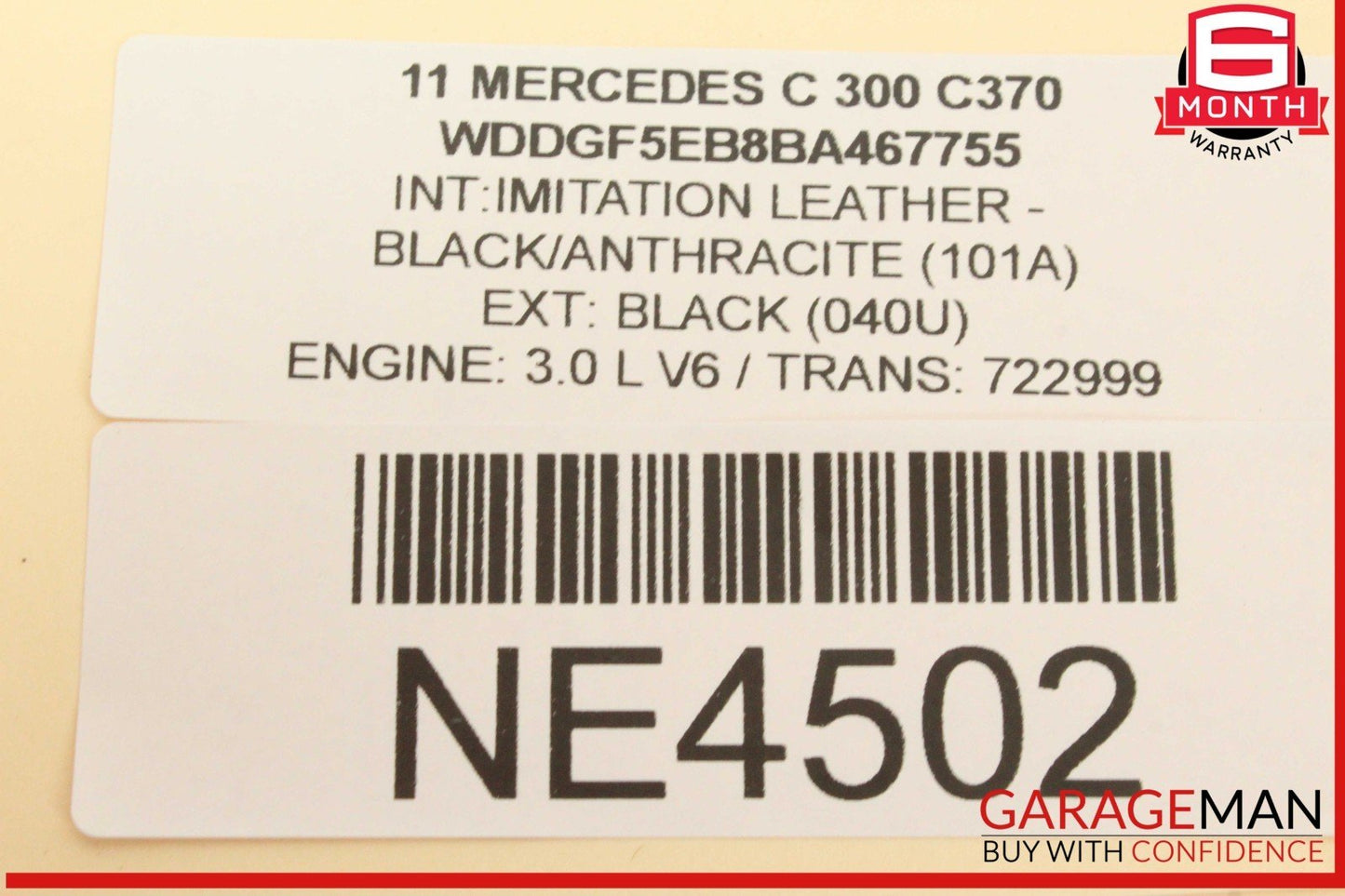 08-11 Mercedes W204 C300 C250 Front Left Side Dash AC A/C Air Vent Grille OEM