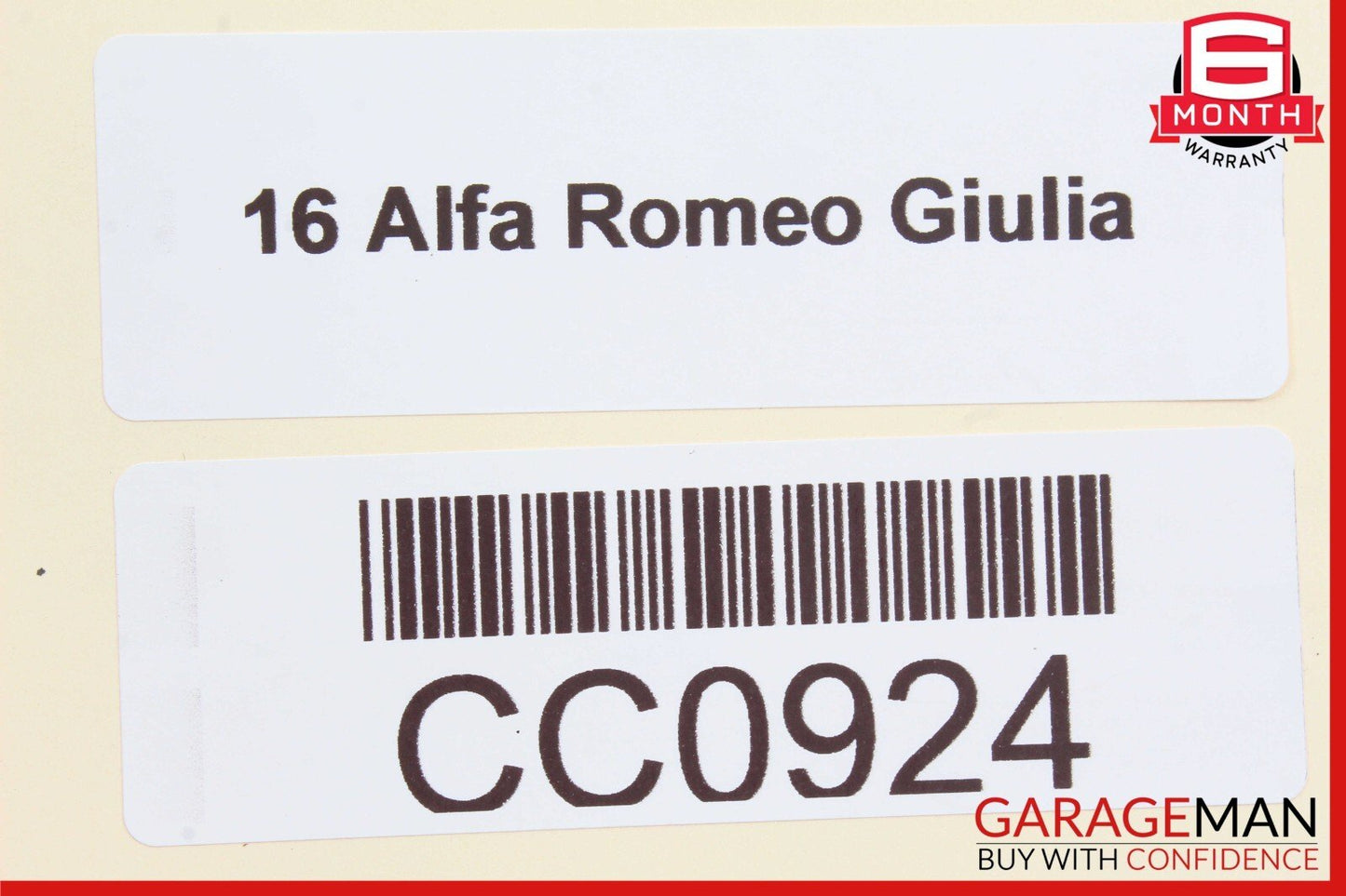 17-23 Alfa Romeo Giulia Front Left Seat Inner Recliner Cover L0464270AA OEM