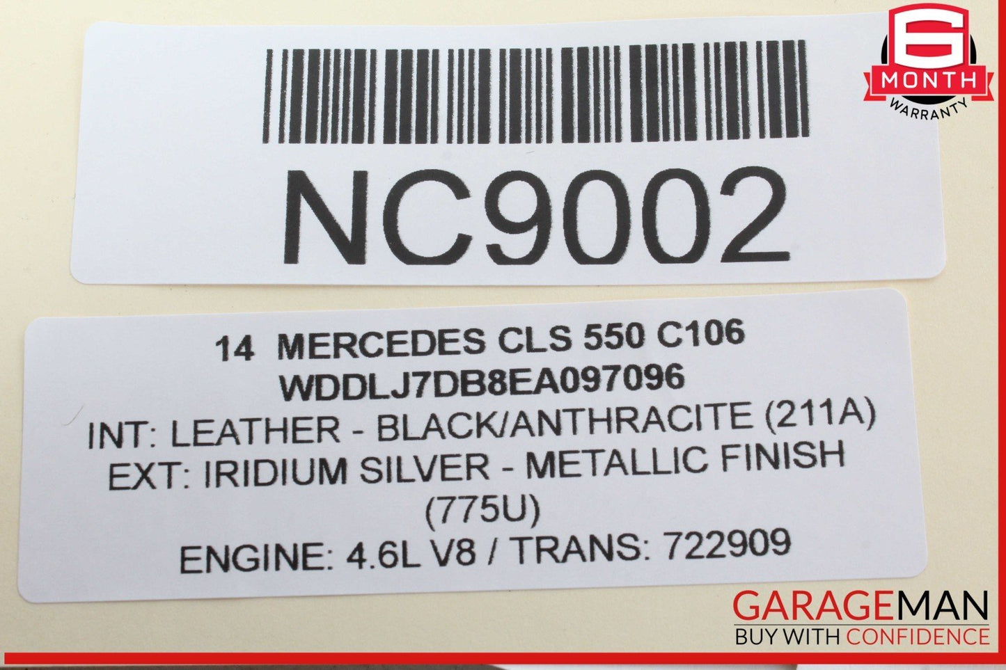 12-18 Mercedes W218 CLS550 Left and Right Side Door Tweeter Speaker Black OEM