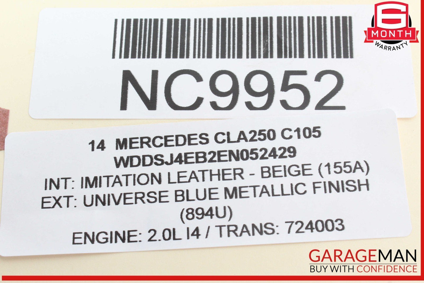 14-18 Mercedes W117 CLA250 ABS Hydraulic Brake Pump Control Module Unit OEM