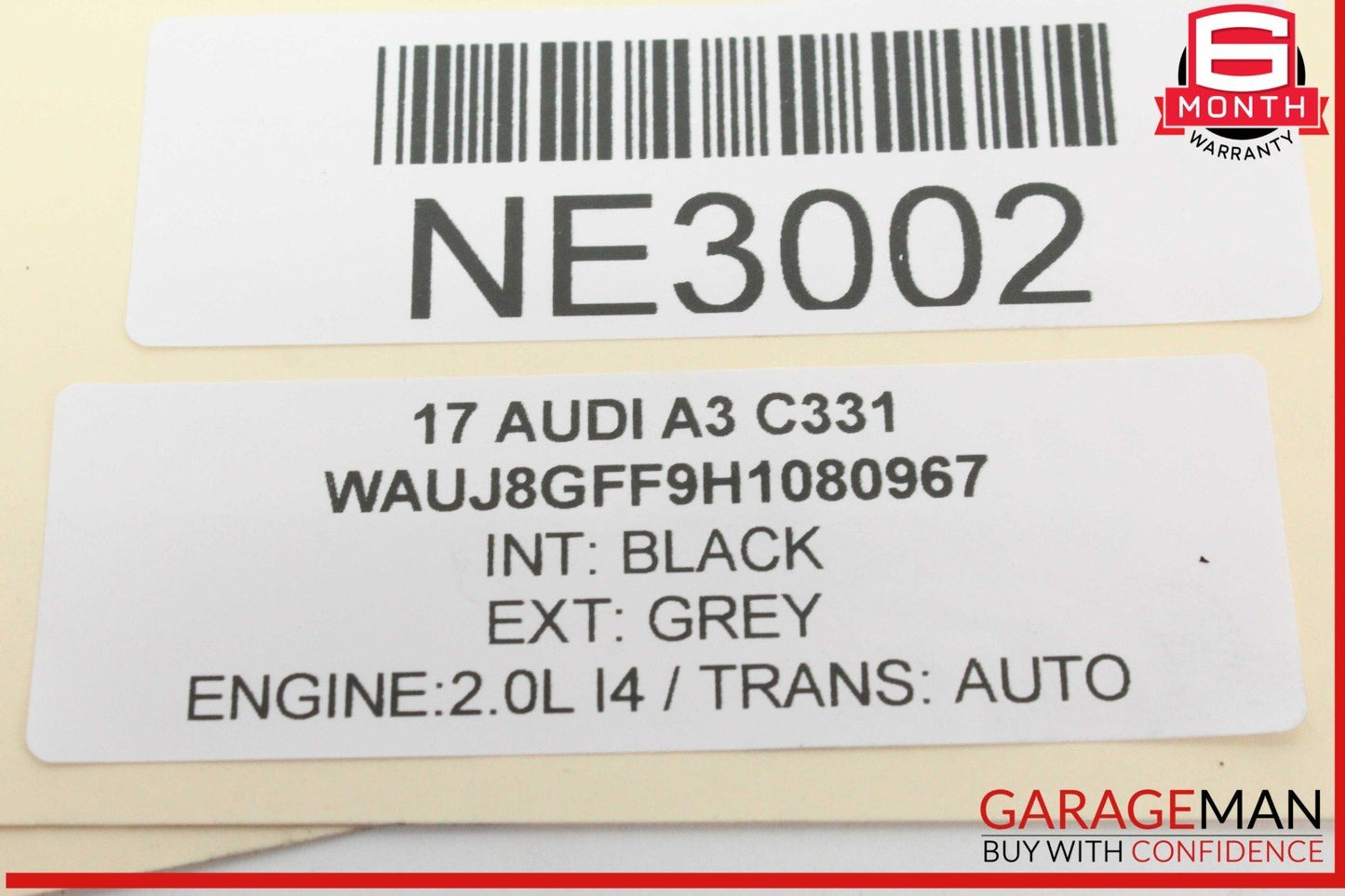 12-18 Audi A3 A6 Q3 Q5 SQ5 Rear Trunk Lid Exterior Release Handle w/ Camera OEM