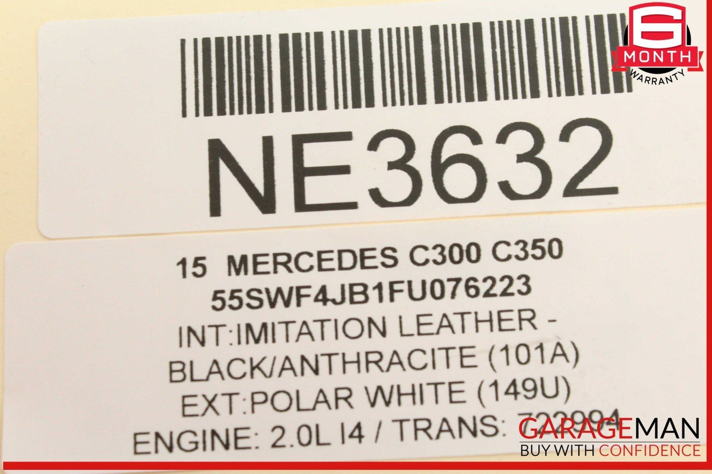 15-20 Mercedes W205 C300 Rear Right or Left Suspension Upper Control Arm OEM