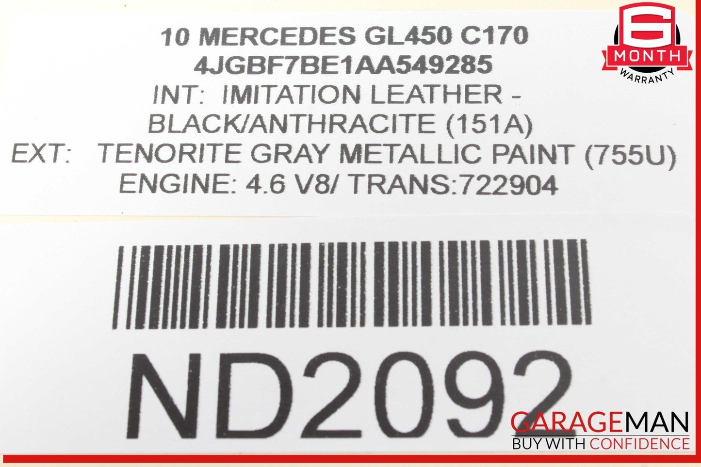 06-14 Mercedes X164 GL450 E350 C350 S550 R350 Fuel Pump Control Module Unit OEM