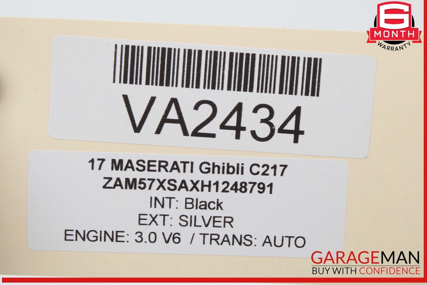 14-17 Maserati Ghibli Front Right Passenger Side Door Control Module Unit OEM