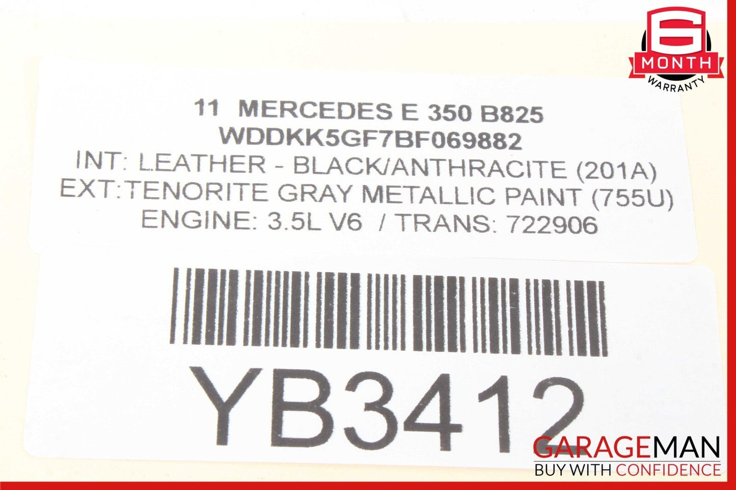 07-18 Mercedes W212 E350 CL550 CLS550 Rear Left or Right Axle CV Half Shaft OEM