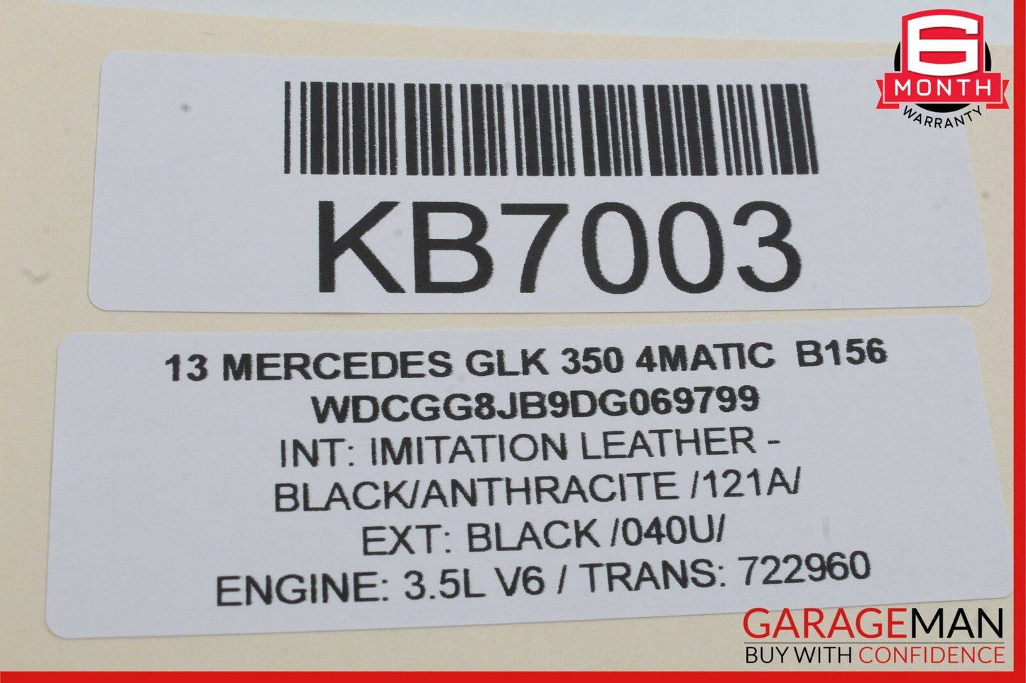 08-18 Mercedes X204 GLK350 E350 Front Right Side Door Control Module Unit OEM