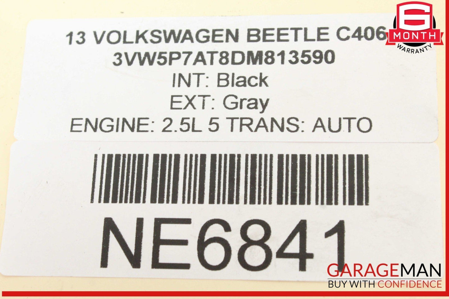 12-19 Volkswagen Beetle Front Right Passenger Side Door Lock Latch Actuator OEM