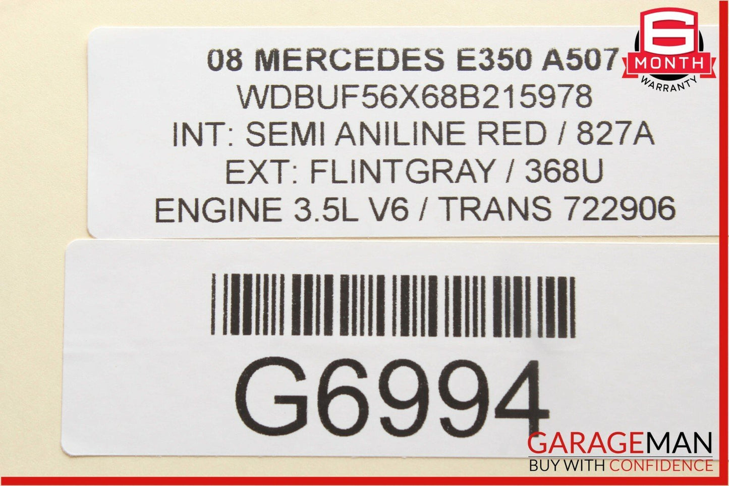 03-09 Mercedes W211 E350 E550 Rear Right Side Door Controller Module OEM