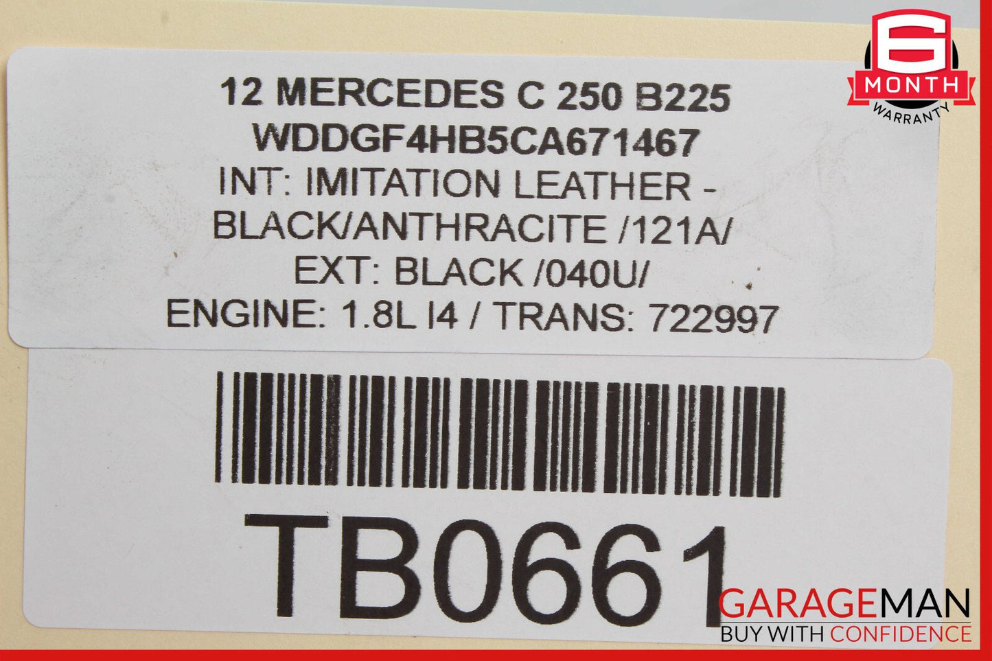 12-14 Mercedes W204 C250 Coupe ABS Anti Lock Brake Pump Control Module OEM