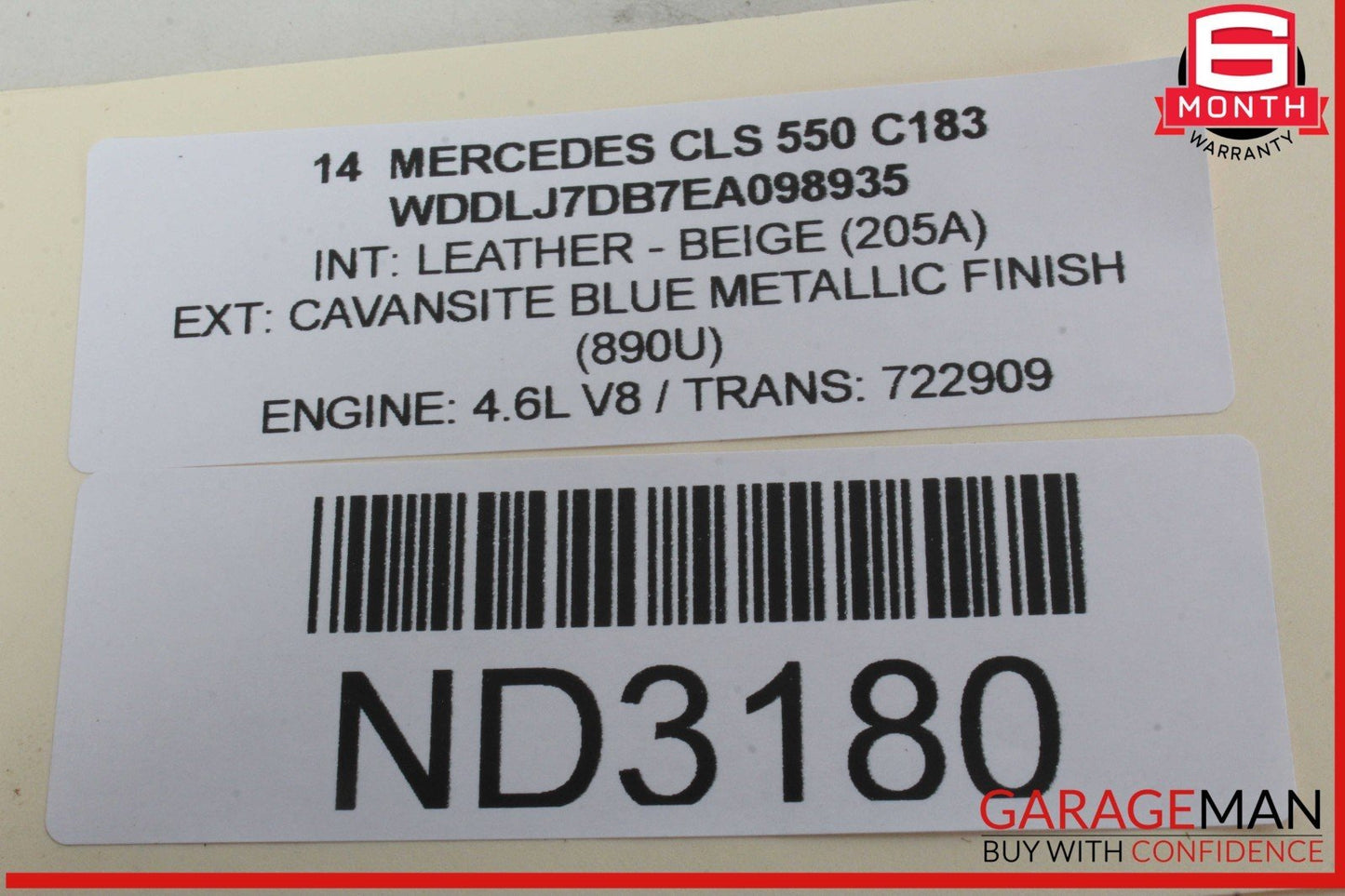 12-18 Mercedes W218 CLS550 CLS400 Front Right Side Door Lock Latch Actuator OEM