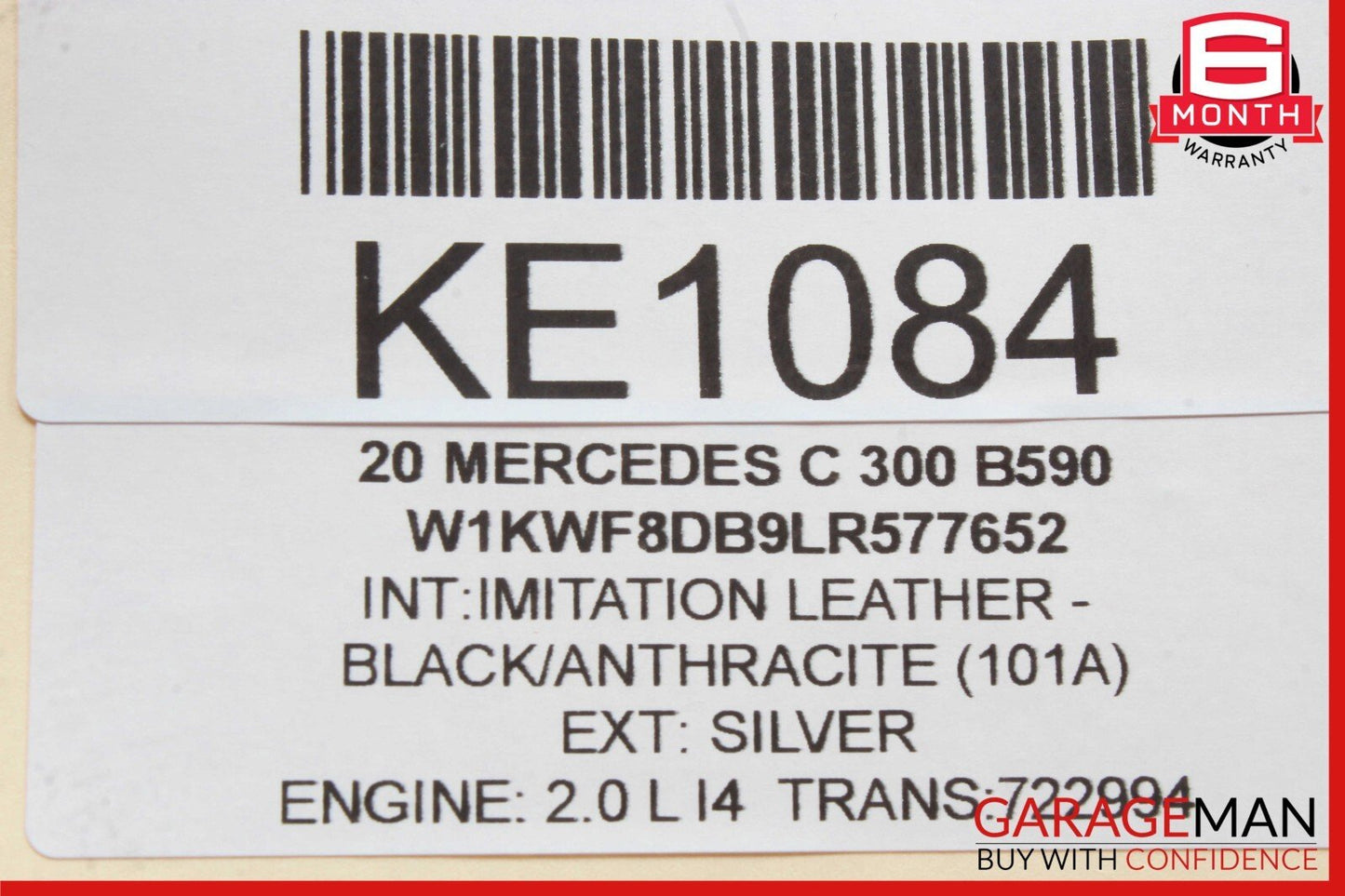 19-23 Mercedes W205 C300 C350 Rear Right Passenger Door Control Module Unit OEM