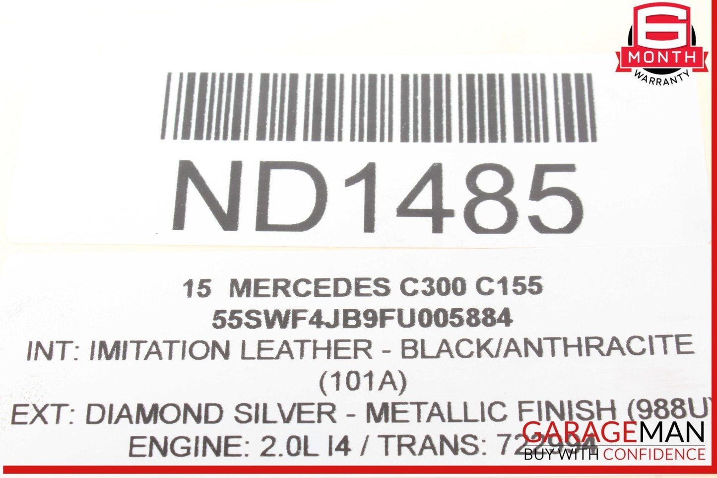 15-20 Mercedes W205 C300 Rear Left or Right Suspension Lower Control Arm OEM