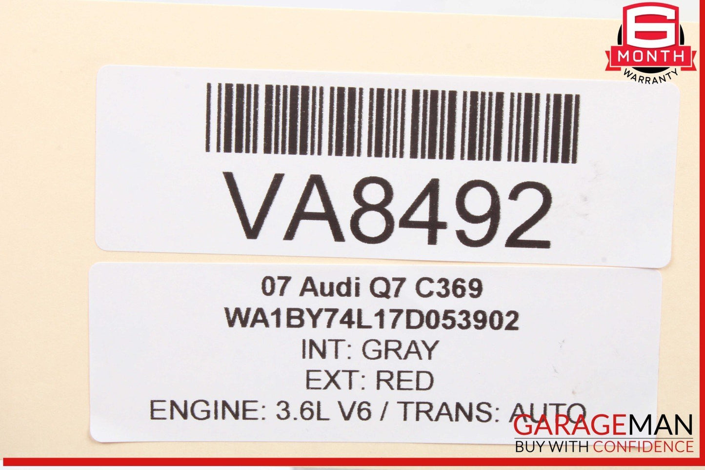 07-10 Audi Q7 Audio Radio Bose Sound AMP Amplifier AMP 4L0035223D OEM