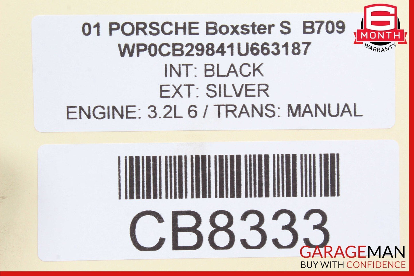 97-04 Porsche Boxster 986 Carrera 996 911 Front Right Side Mirror Rear View Door