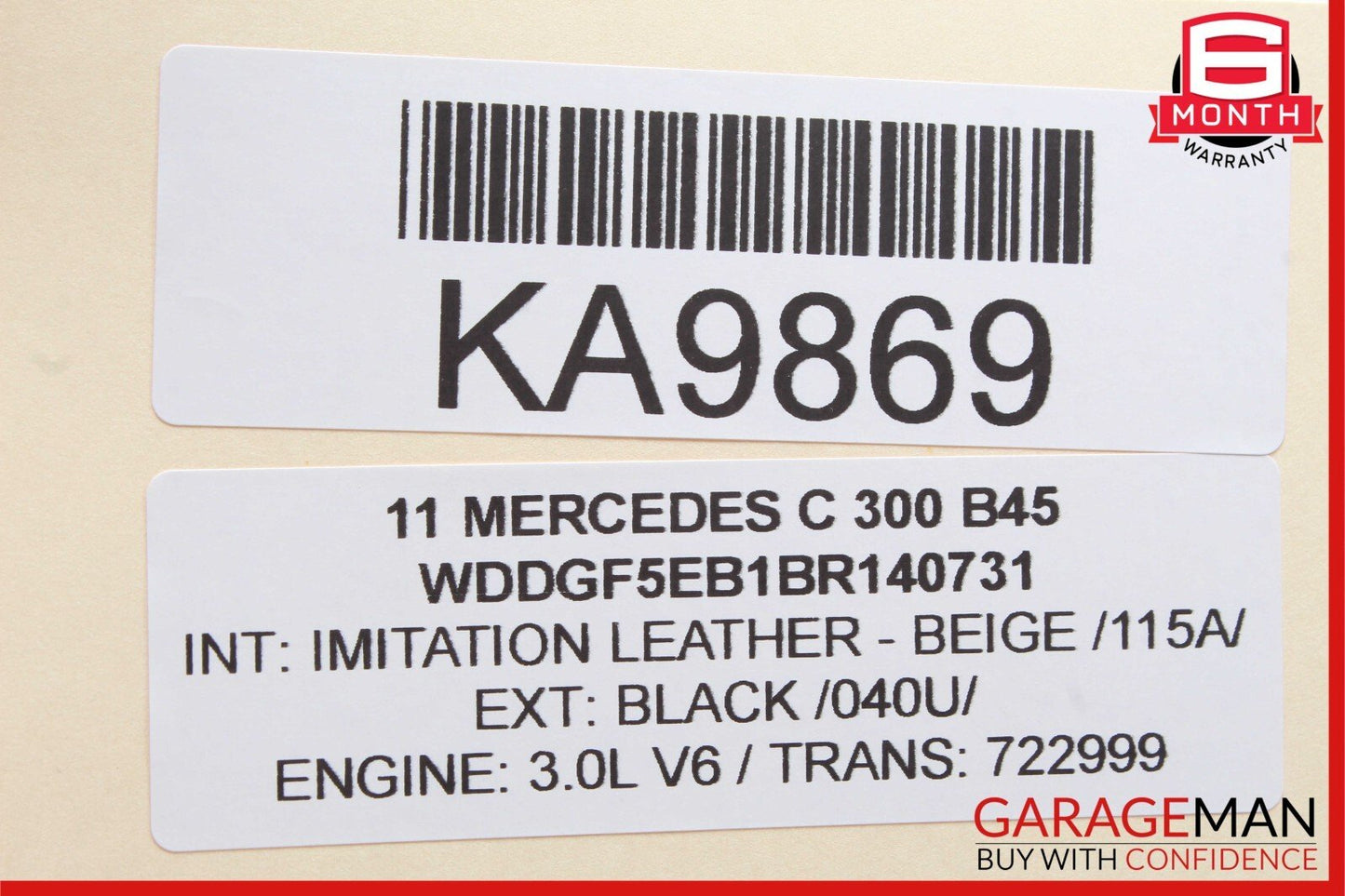 08-18 Mercedes W204 C300 SLK350 E400 Front Left Side Door Control Module OEM