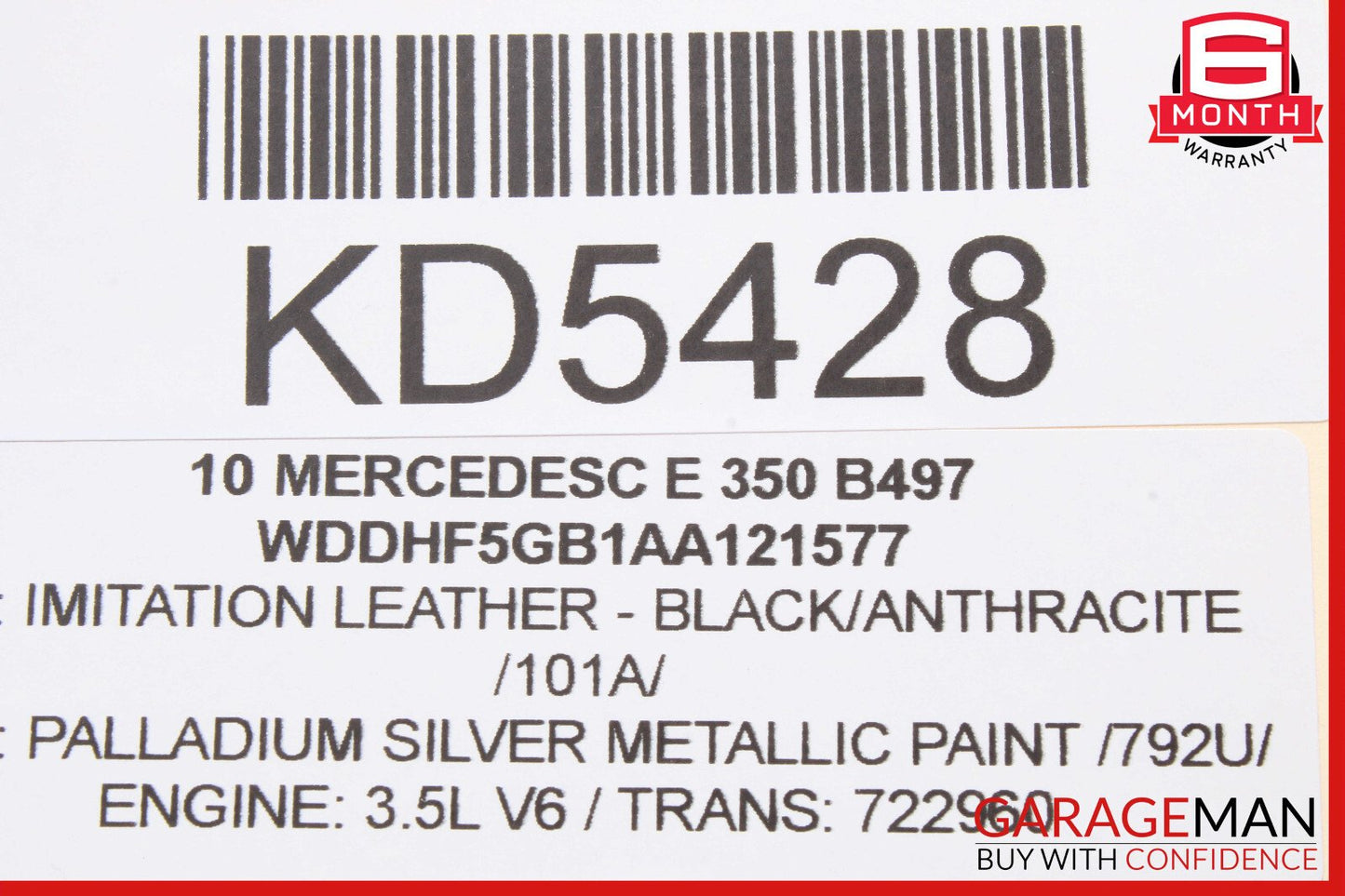 08-18 Mercedes W212 E350 Rear Right Side Door Control Module 2128204085 OEM