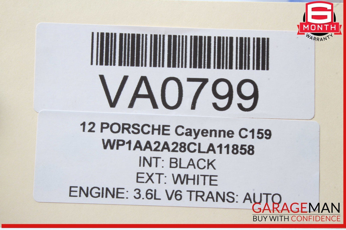 11-18 Porsche Cayenne 958 Rear Trunk Tailgate Liftgate Control Module Unit OEM