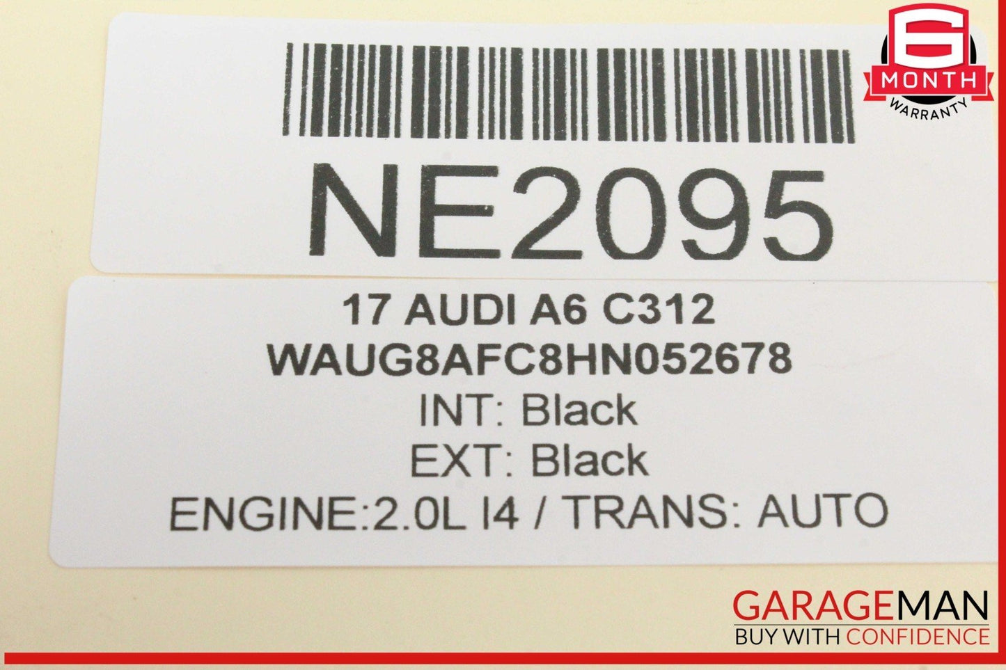 09-18 Audi A6 A7 S4 A4 Rear Right Side Lower Forward Control Arm 8K0501529L OEM