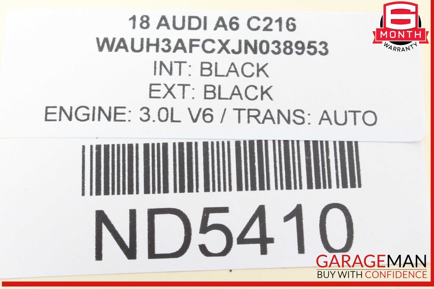 12-18 Audi A6 Q5 SQ5 Body Computer Control Module Unit 4G0907410A OEM