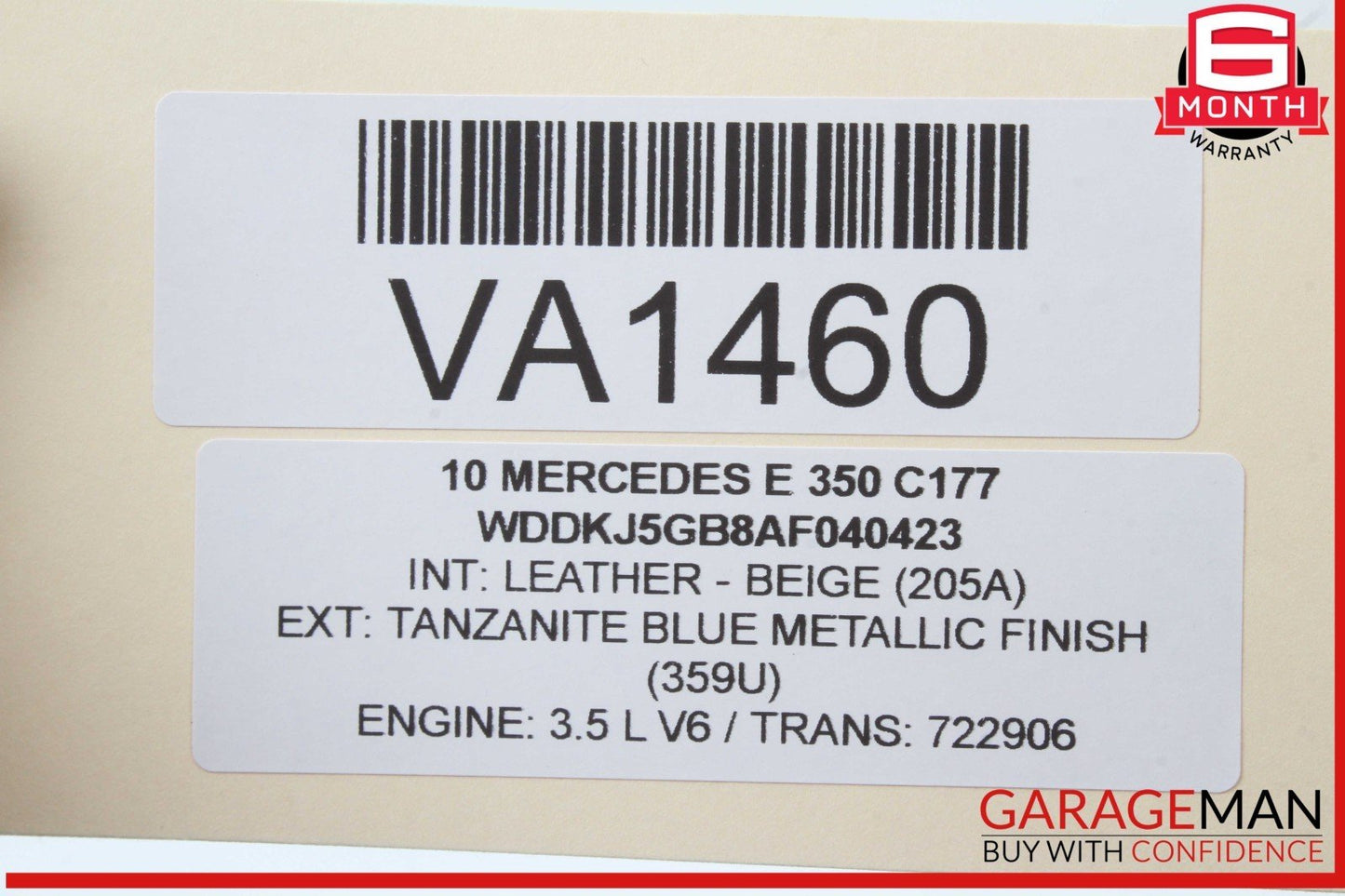 08-17 Mercedes W207 E350 C250 Rear Left or Right Side Lower Thrust Control Arm
