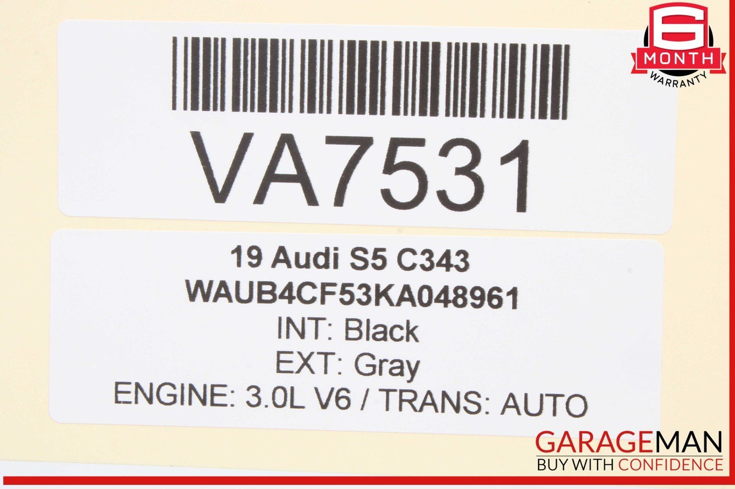 2017-2024 Audi A5 Rear Left Side Upper Lateral Control Arm 8W0505397F