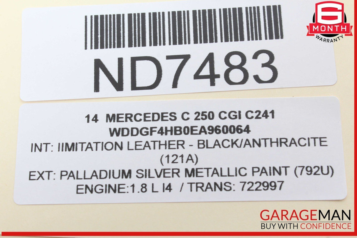 12-14 Mercedes W204 C250 CGI C350 Dash AC A/C Air Vent Grill Right Side OEM