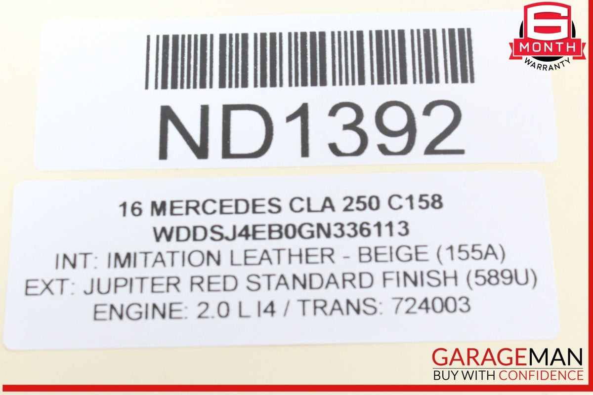 15-20 Mercedes W117 CLA250 S550 Satellite Radio Receiver Control Module Unit OEM