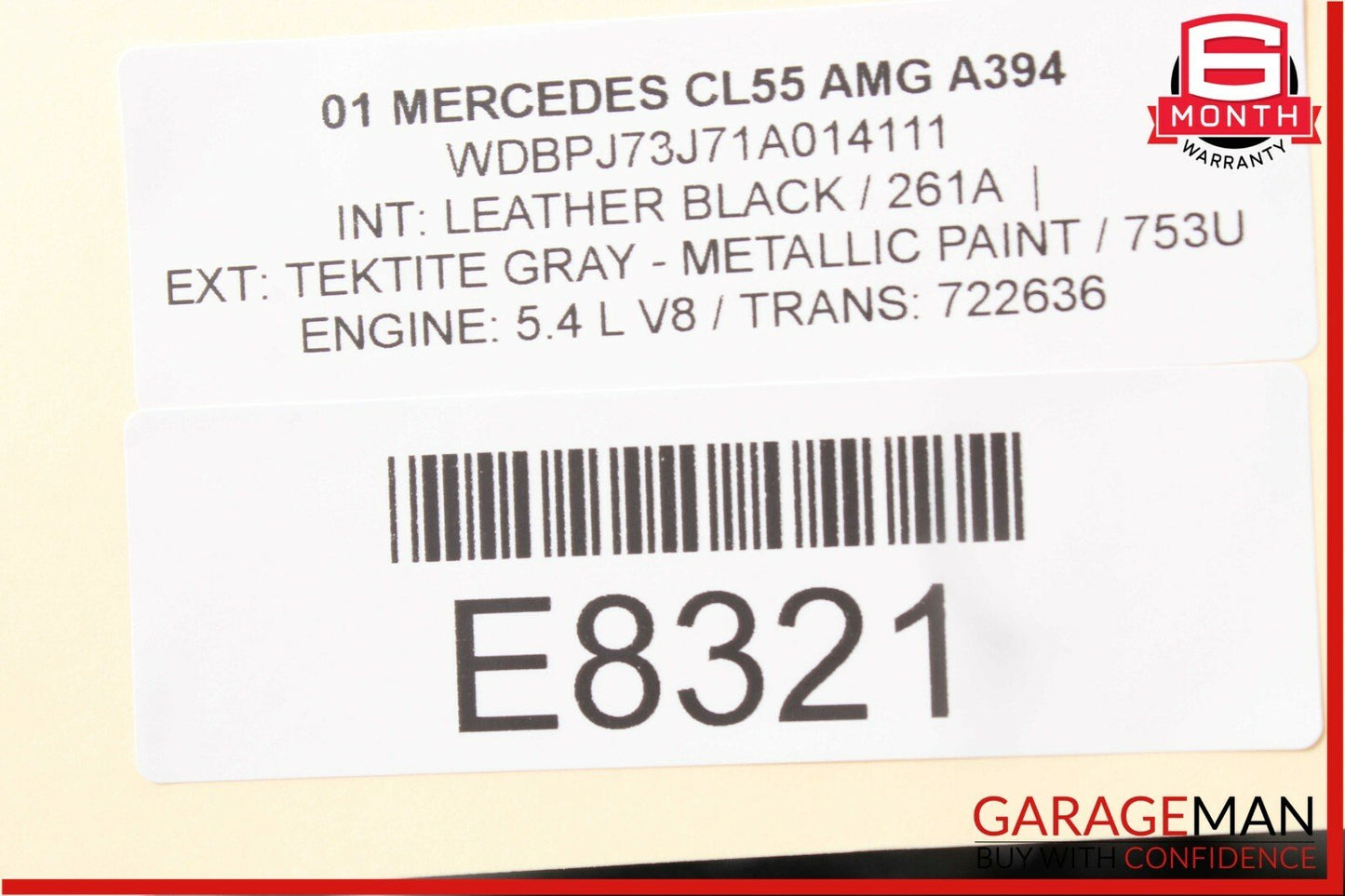 00-06 Mercedes S500 S430 CL500 PDC Parktronic Distance Control Module Unit OEM