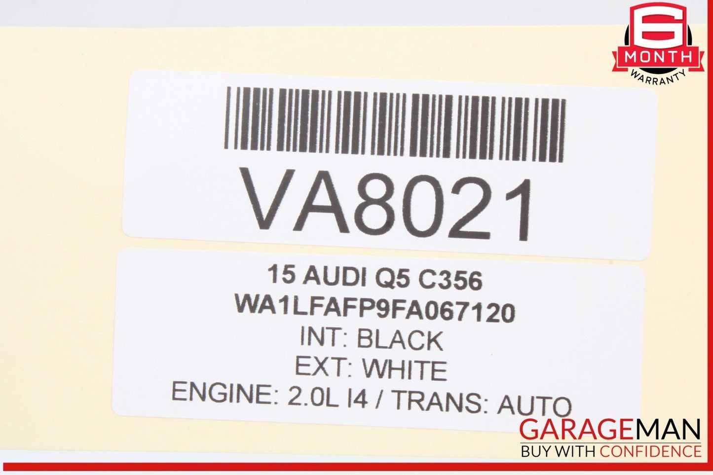 09-17 Audi Q5 SQ5 Front Left Driver Side Door Control Module Unit 8K0959793R OEM