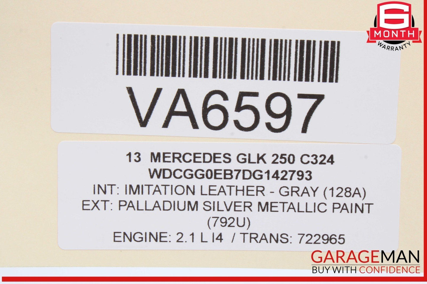 08-18 Mercedes X204 GLK250 Front Right Side Door Control Module 2129004314 OEM