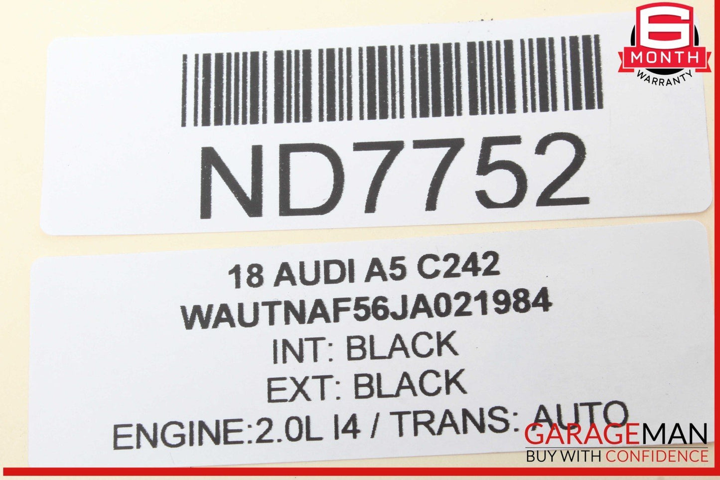 18-24 Audi A5 Engine Motor Dual Camshaft Cam Shaft Assembly OEM