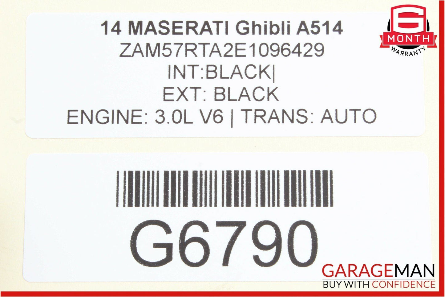 14-17 Maserati Ghibli Flex Hose A/C AC Condenser Line Pressure Pipe Assembly