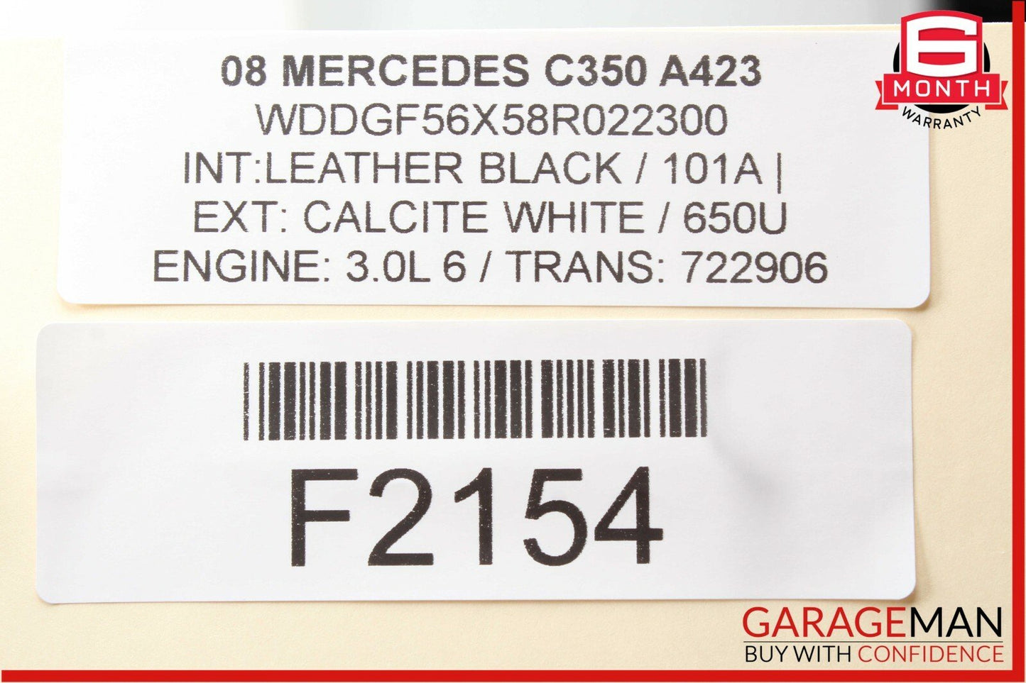 08-11 Mercedes W204 C300 C350 Front Right Passenger Side Door Control Module OEM
