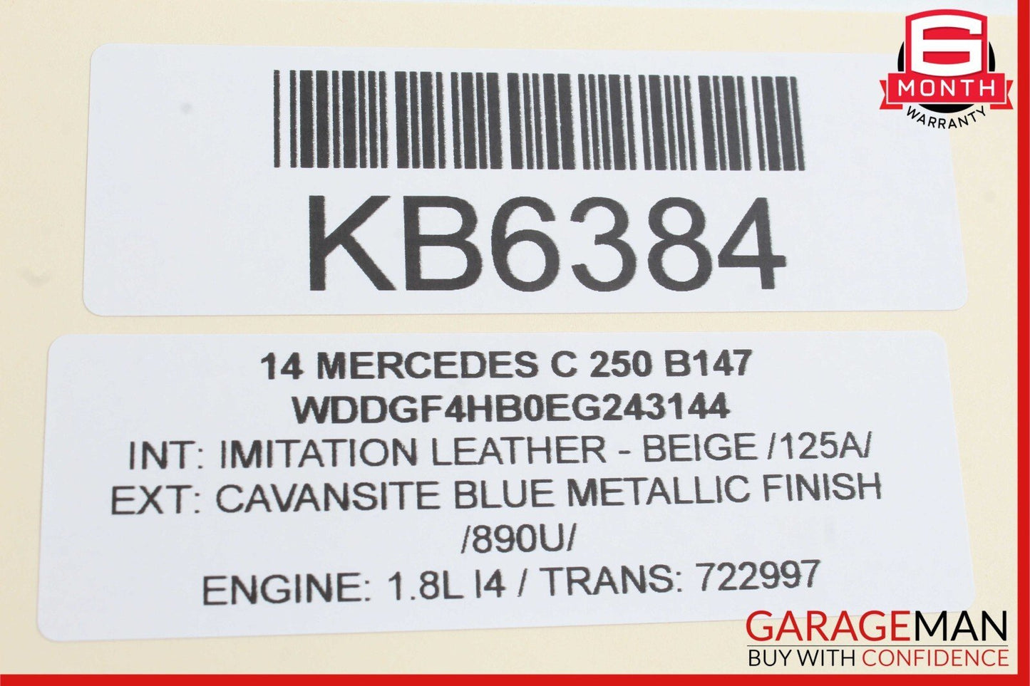 08-14 Mercedes W204 C250 C300 Front Left Driver Side Door Control Module Unit