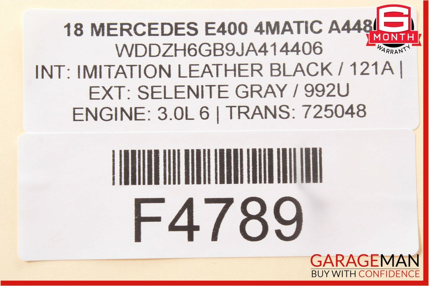 2016-2019 Mercedes-Benz E400 E-Class W213 Front Left Dash AC A/C Air Vent 2138308000 Genuine