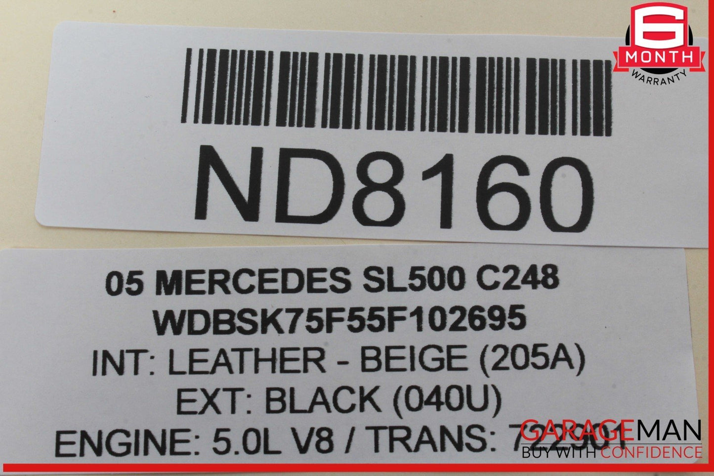 00-14 Mercedes R230 SL500 S55 AMG Voice Communication Control Module Unit OEM