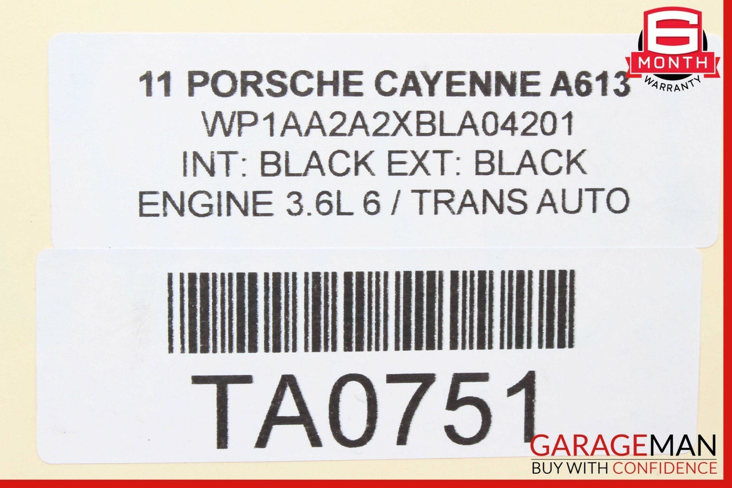 11-17 Porsche Cayenne 958 3.6L Transmission Torque Converter OEM