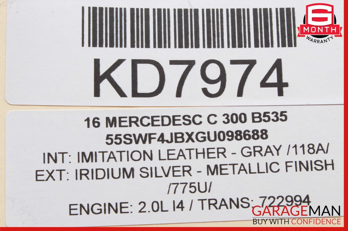 16-19 Mercedes W205 C300 C350e Front Right Side Door Control Module Unit OEM