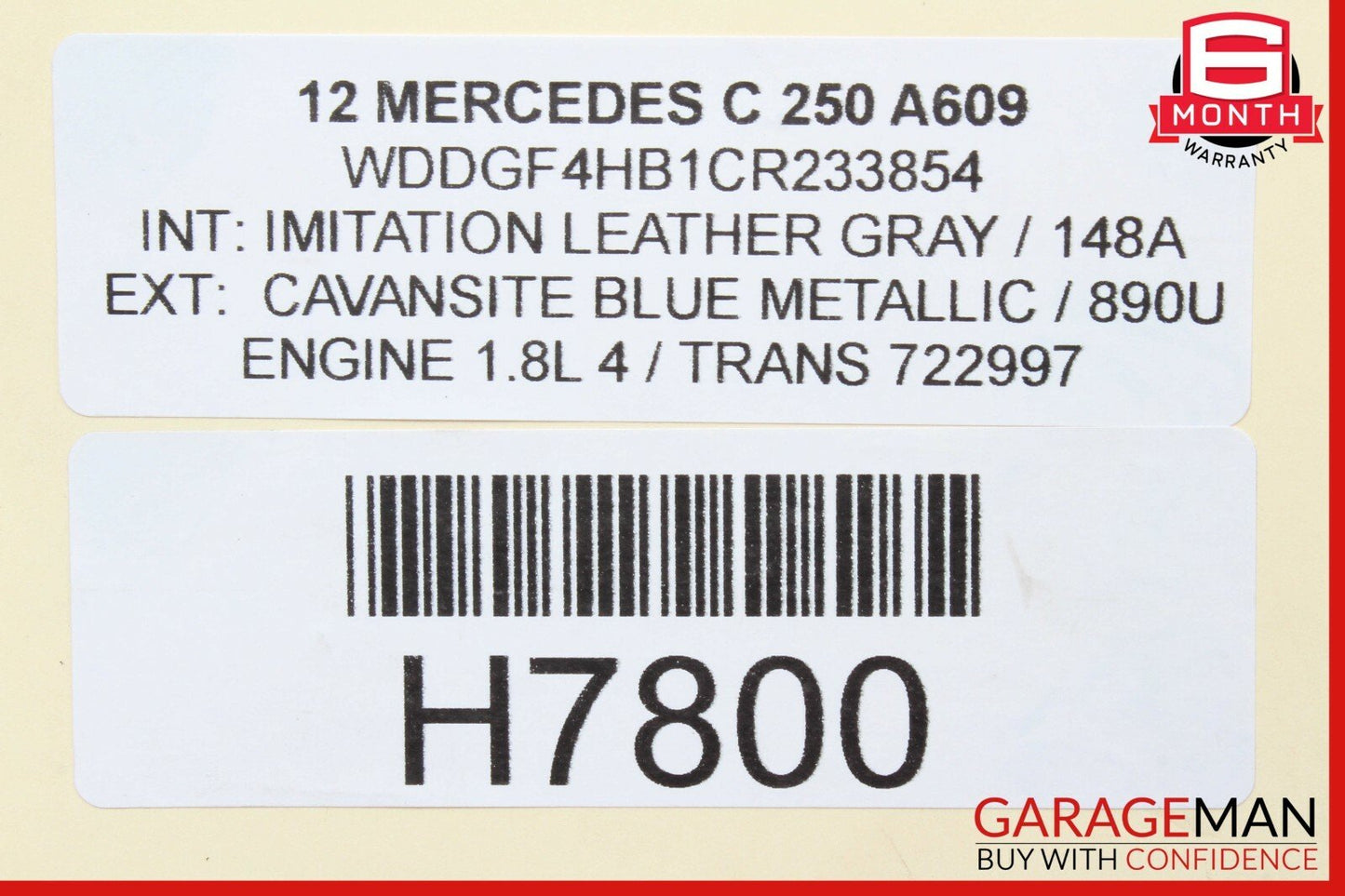 12-14 Mercedes W204 C250 Fuel Gas Pump Level Sensor Sending Unit Module Assembly